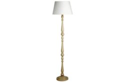 Heart of House Felicity Spindle Floor Lamp - Cream.